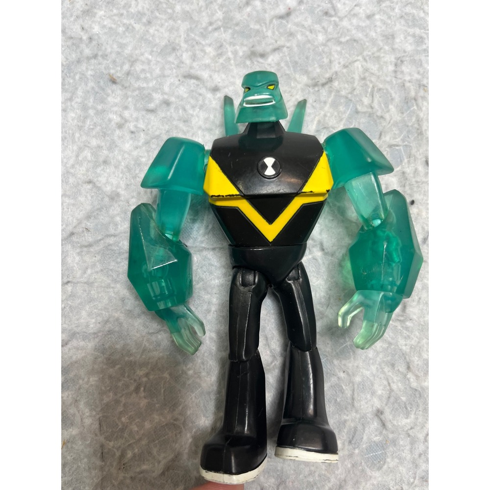 Ben 10 Diamondhead Action Figure Cartoon Network Translucent Teal 4 In 2017